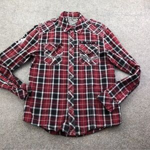 Affliction Black Premium button down shirt. Size XL.